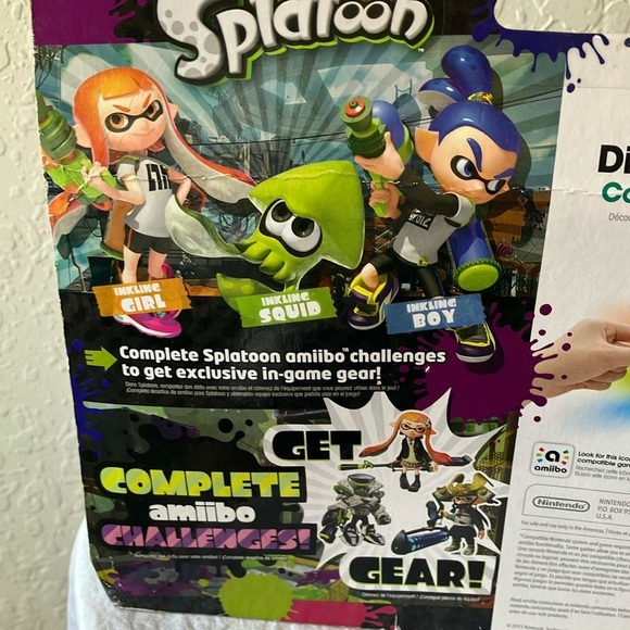 Nintendo: 2015 Splatoon Amiibo Set - Green, Blue, Orange - Picture 9 of 16